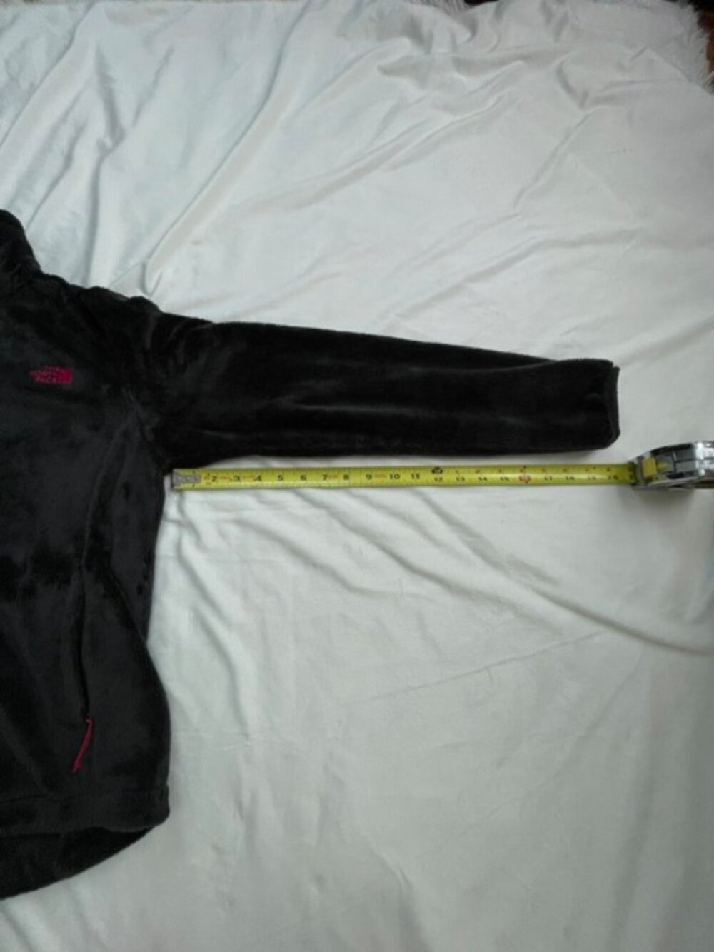 The North Face Women's Osito Zipper Fleece Jacket, Black, Size M - Picture 6 of 6